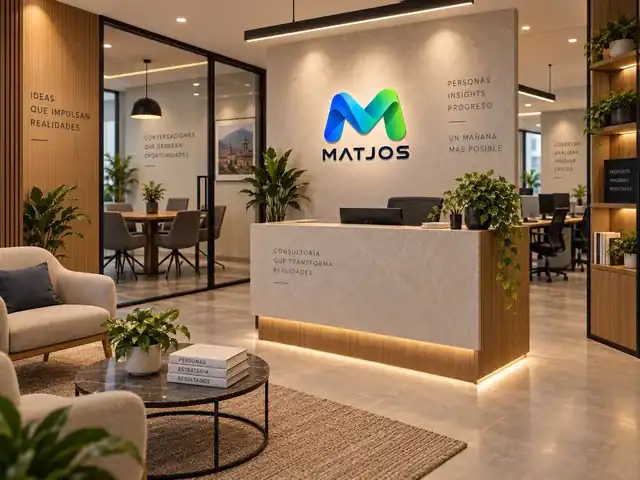 Espacio corporativo preparado para conversar sobre tecnología