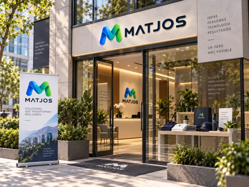 Representación conceptual de una futura sede corporativa de Matjos